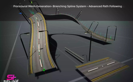 Spline Mesh Deform
