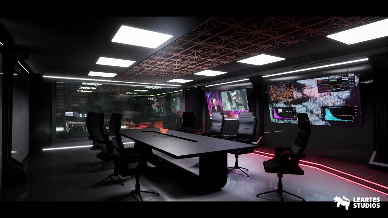 Screenshot #11 - Cyberpunk Gigapack ( Modular Cyberpunk Environment / Cyberpunk Characters ) UE5.7