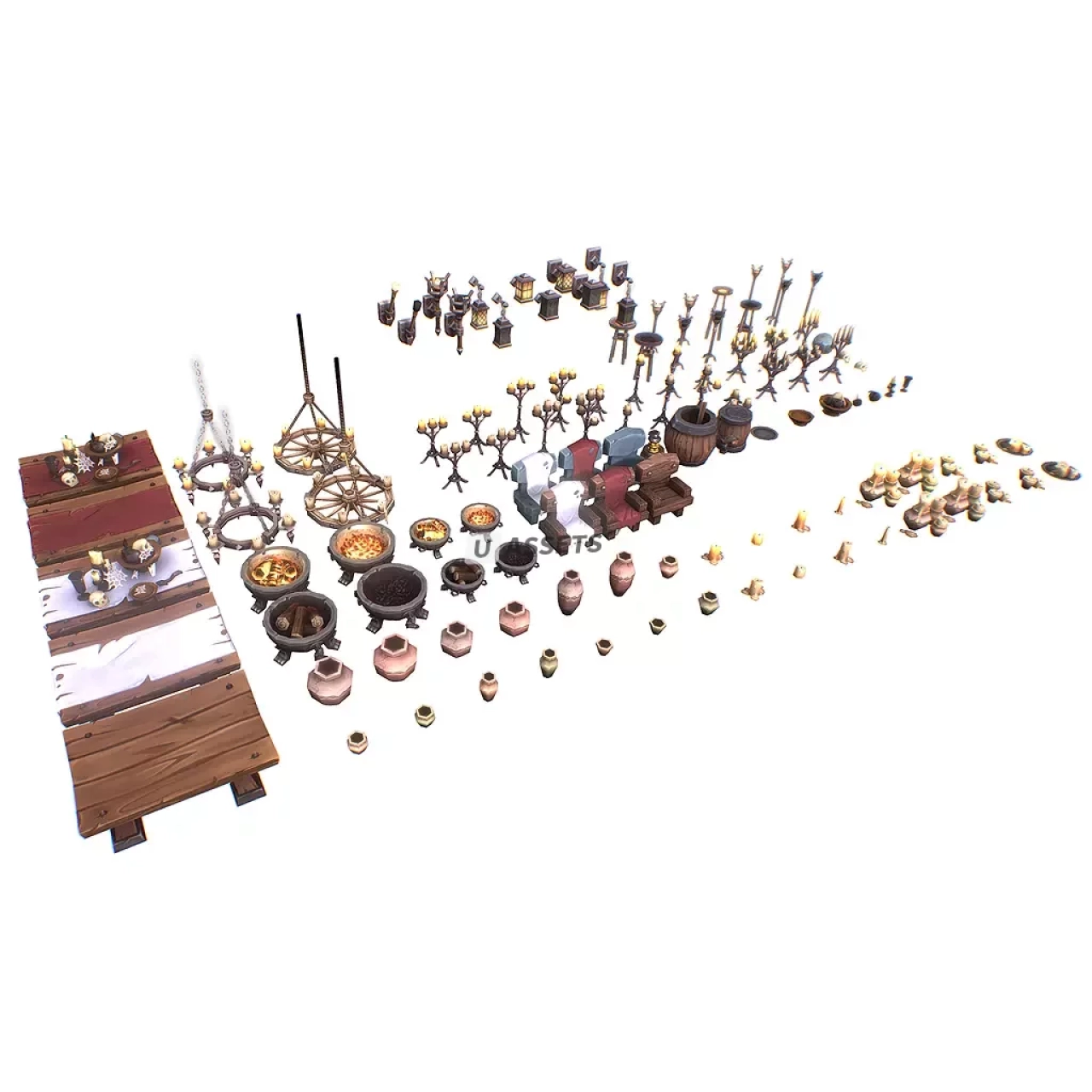 Screenshot #4 - Dungeon Props Pack (100+ Objects)