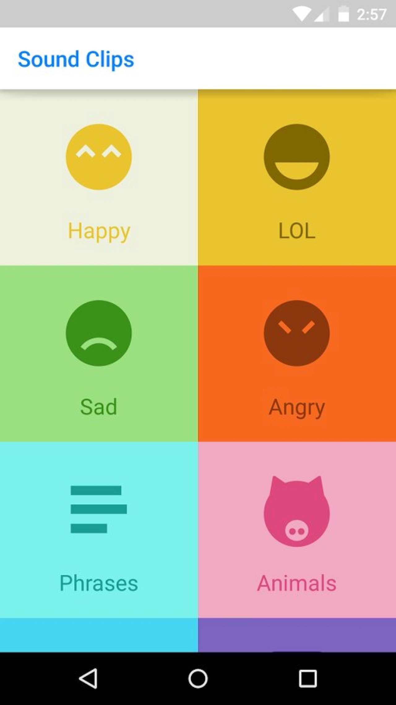 Screenshot #1 - SOUND CLIPS 1.1.10596426