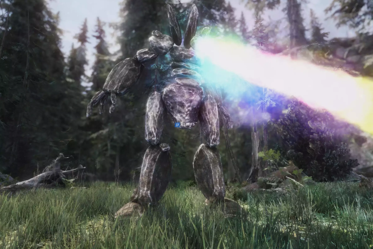 Screenshot #4 - Rock Monster Pack PBR - Fantasy RPG