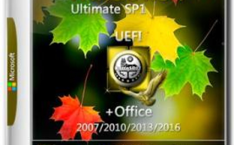 Windows 7 SP1 Ultimate KottoSOFT x64 + Office 2007-2016