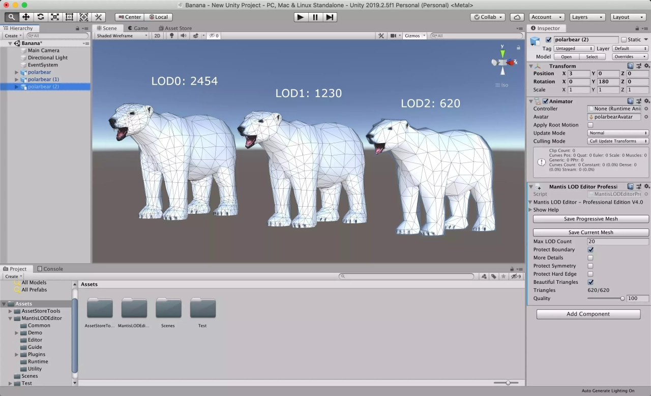 Screenshot #3 - Mantis LOD Editor - Professional Edition