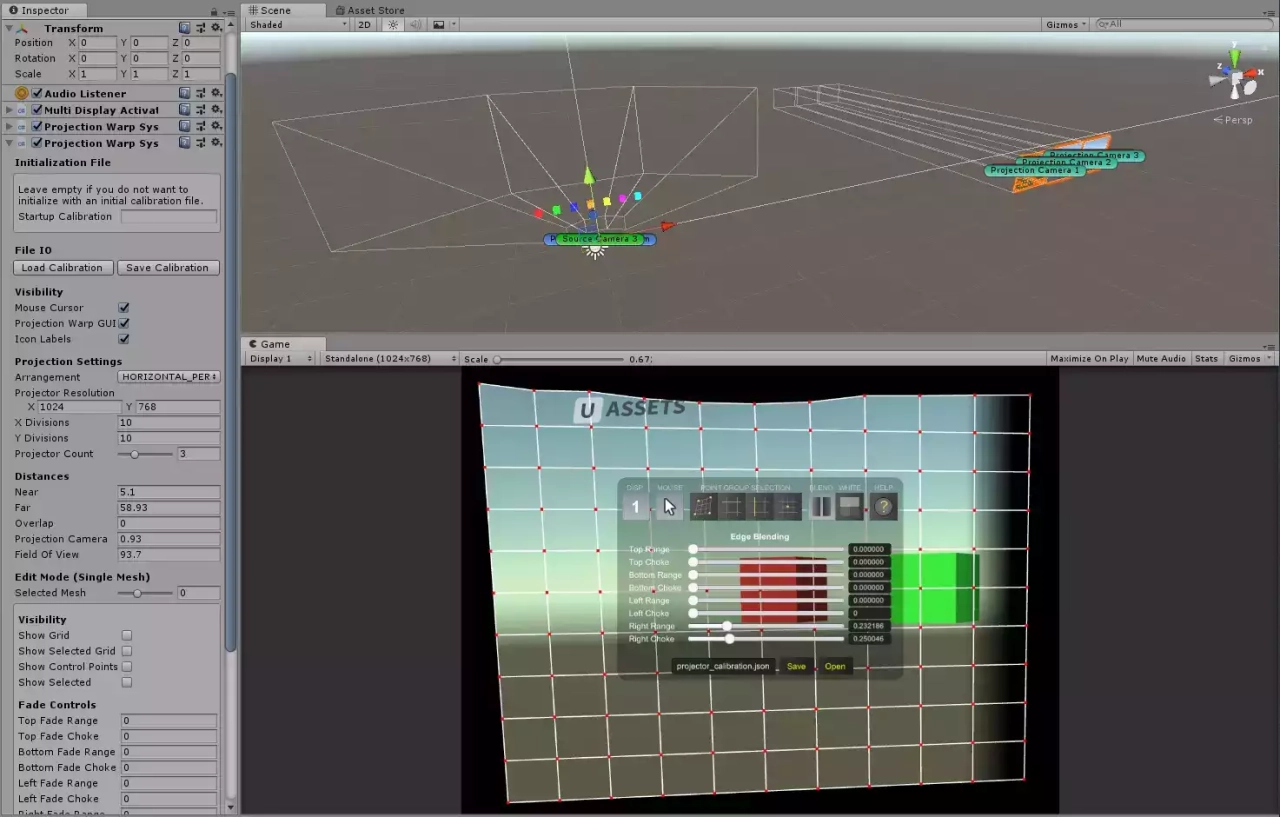 Screenshot #3 - Multi Projector Warp System
