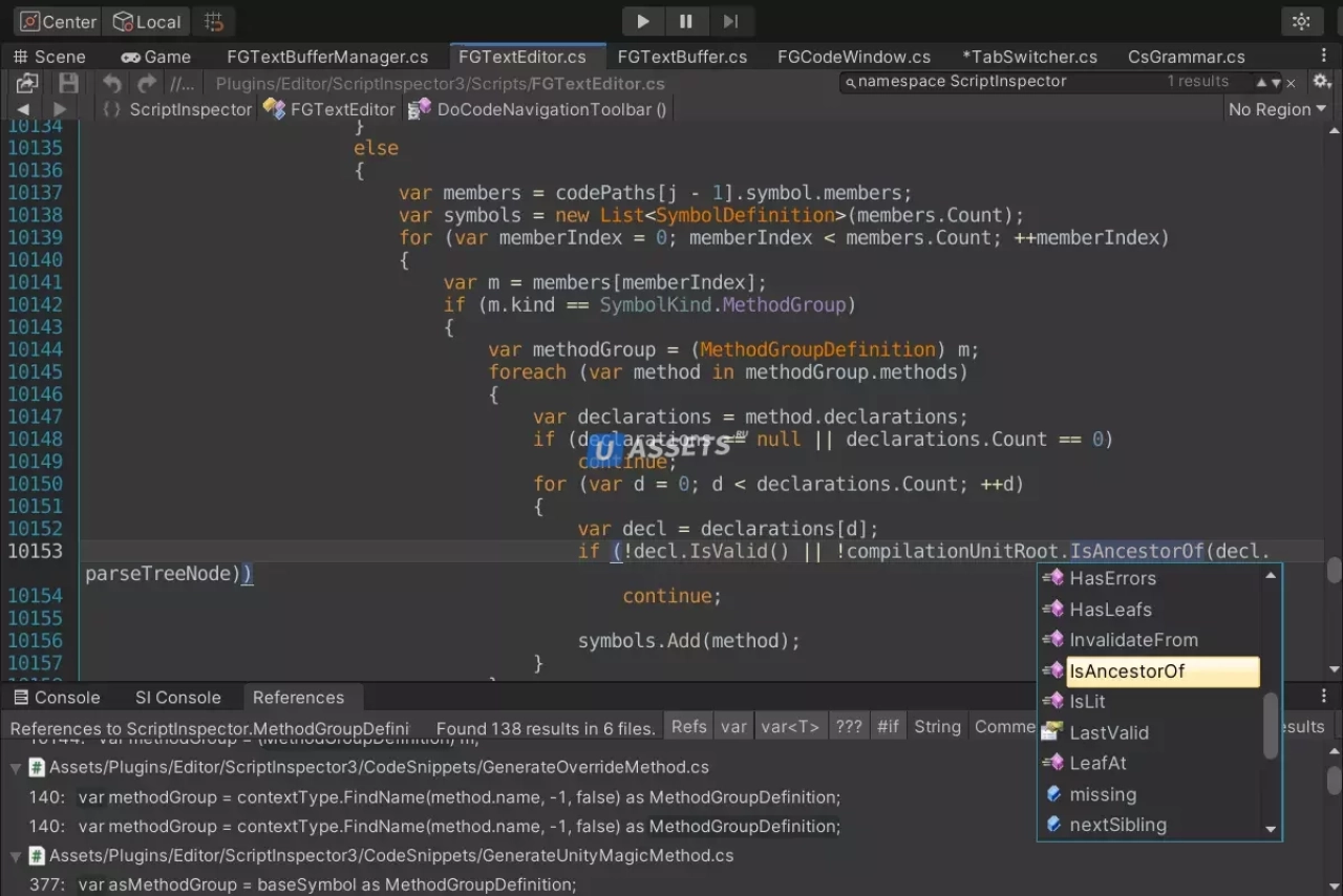 Screenshot #2 - Script Inspector 3