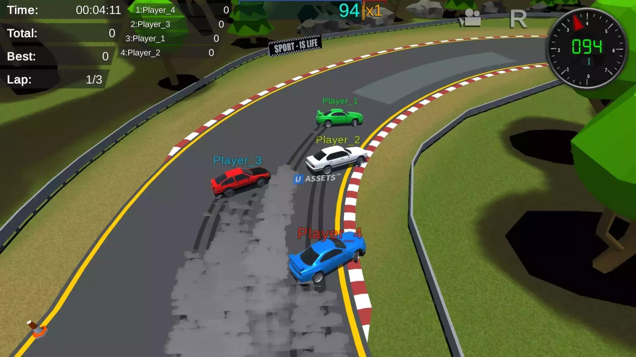 Screenshot #1 - Arcade Car Controller Multiplayer
