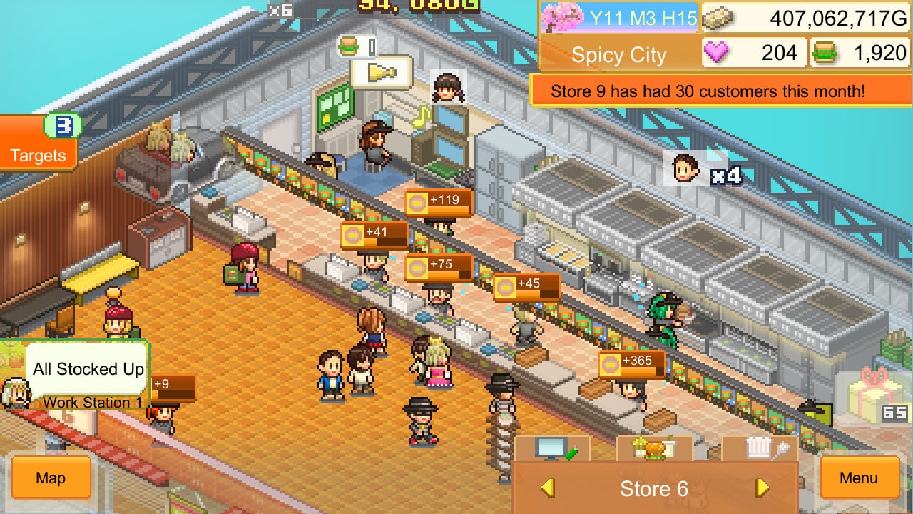 Screenshot #1 - Burger Bistro Story