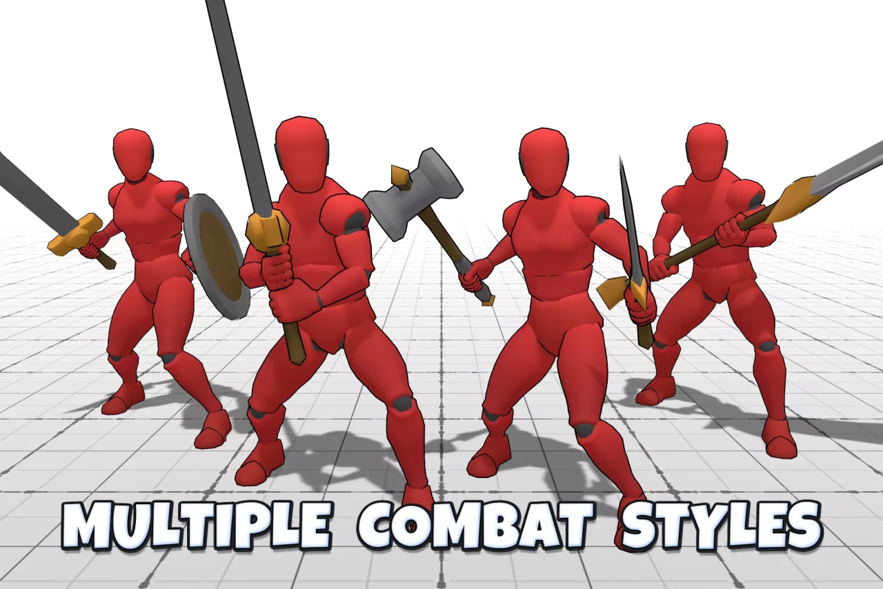 Screenshot #5 - Human Mega Animations Pack для Unity