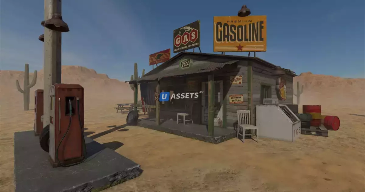 Screenshot #2 - American Gas Station
