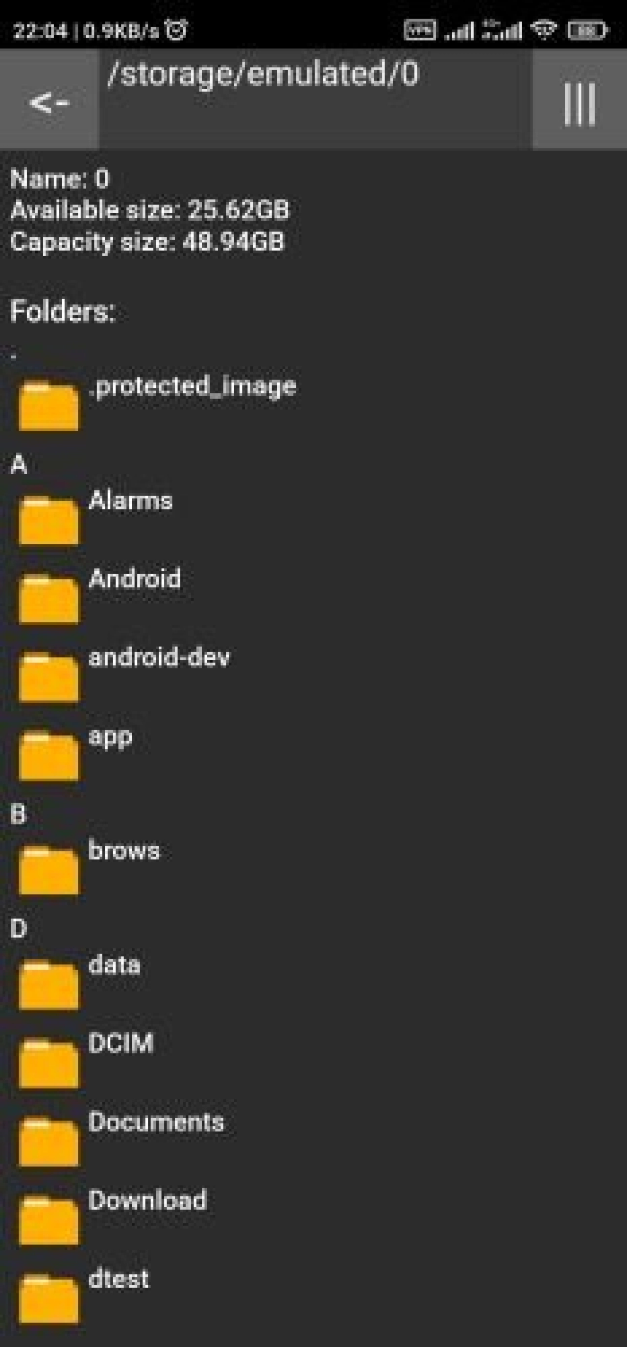 Screenshot #6 - LITTLE FILE EXPLORER 4.18